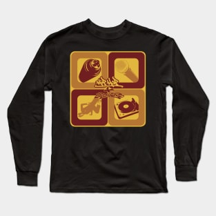 4 ELEMENTS of HIP HOP (original design) Long Sleeve T-Shirt